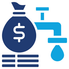 Financial Liquidity Icon