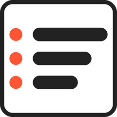 Obraz premium Menu Vector Icon