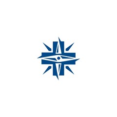 South west vector logo template design