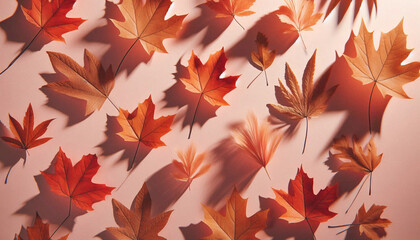 Obraz premium leaves background