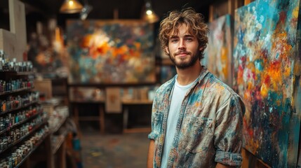 Obraz premium Explore freelance work for creatives, where artists can showcase their talent and find remote opportunities