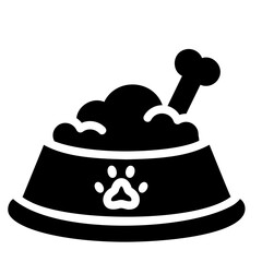 dog food Solid icon