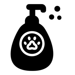 pet shampoo Solid icon