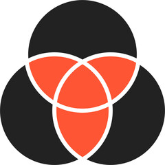Fototapeta premium Color Control Vector Icon