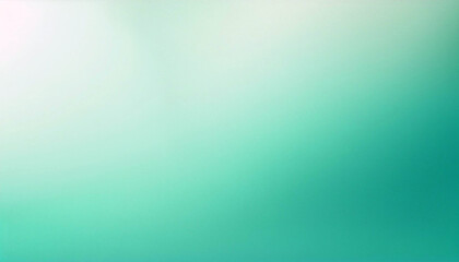 Obraz premium Serene Aqua Gradient: A calming, minimalist teal and white backdrop. Perfect for designs needing a soothing, understated aesthetic.