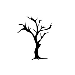 spooky Halloween tree