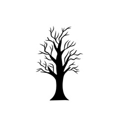 spooky Halloween tree