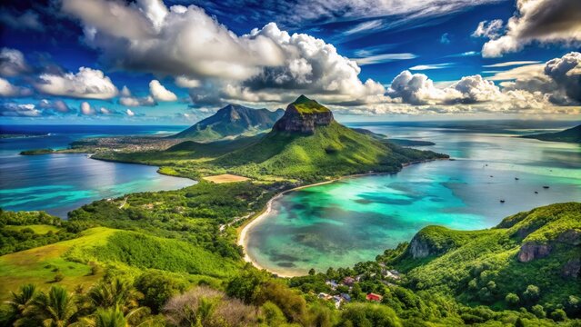 Discover the spectacular Maconde viewpoint in Mauritius Island, Africa, featuring sweeping views of the ocean alongside mountainous landscapes&acirc;&euro;&rdquo;a true paradise for nature lovers.