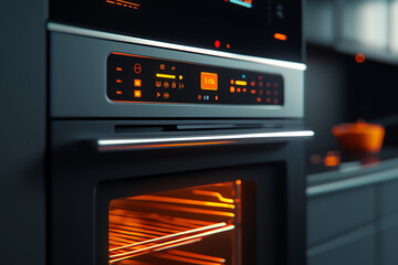 Sleek modern oven design with advanced features for contemporary kitchens