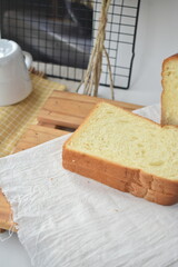 Brioche is a highly enriched bread of French origin, whose high egg and butter content produces a rich and tender crumb.