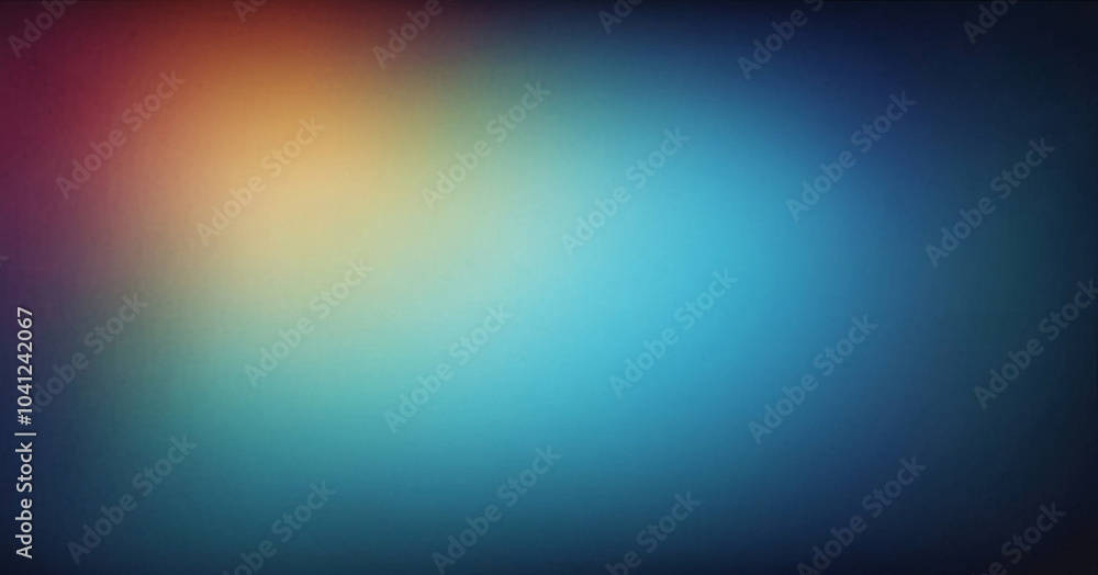 Canvas Prints abstract blue gradient background