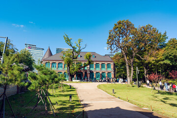 덕수궁 돈덕전 :석조전 뒤쪽에 있으며  근대에 지어진 서양식 황궁이다, 중구, 서울 대한민국