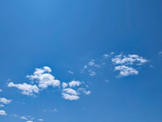 青空　空　雲　背景