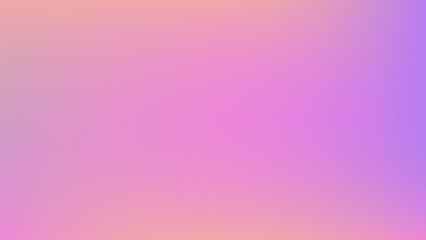 Purple hologram gradient bg. Iridescent abstract texture background. Pink and orange fluid color gradation. Soft peach ombre for trendy banner cover. Unicorn blur mesh effect on liquid design.