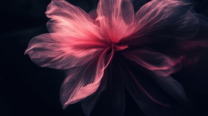 Obraz premium Delicate Pink Flower