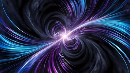 Fototapeta premium Vibrant Abstract Swirl Background with Dynamic Energy Flow, Perfect for Adding a Modern, Stand Out