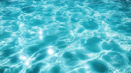 Obraz premium Calm Clear Water Surface with Natural Light Reflections