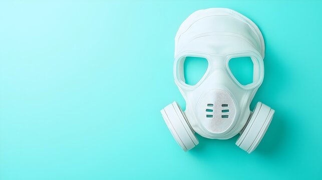 Treating Sleep Apnea to Stop Snoring Open Background with Space for Text