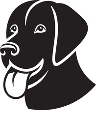 Labrador rottweiler dog vector