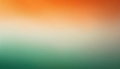 Abstract Gradient Background with Indian Tricolor and Irish Flag Inspired Colors. Vibrant Orange, White, and Green Transition for Posters, Presentations, National Celebrations, and Cultural Themes