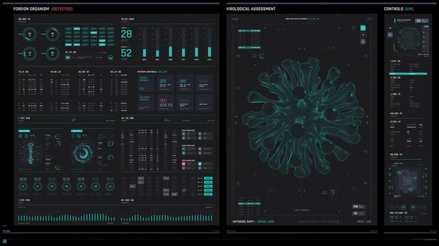 Medical screen overlay in 4k