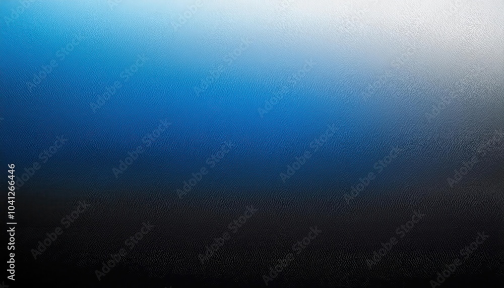 Poster abstract gradient of light and shadow. deep blue to white flowing textures with a smooth fade. ideal