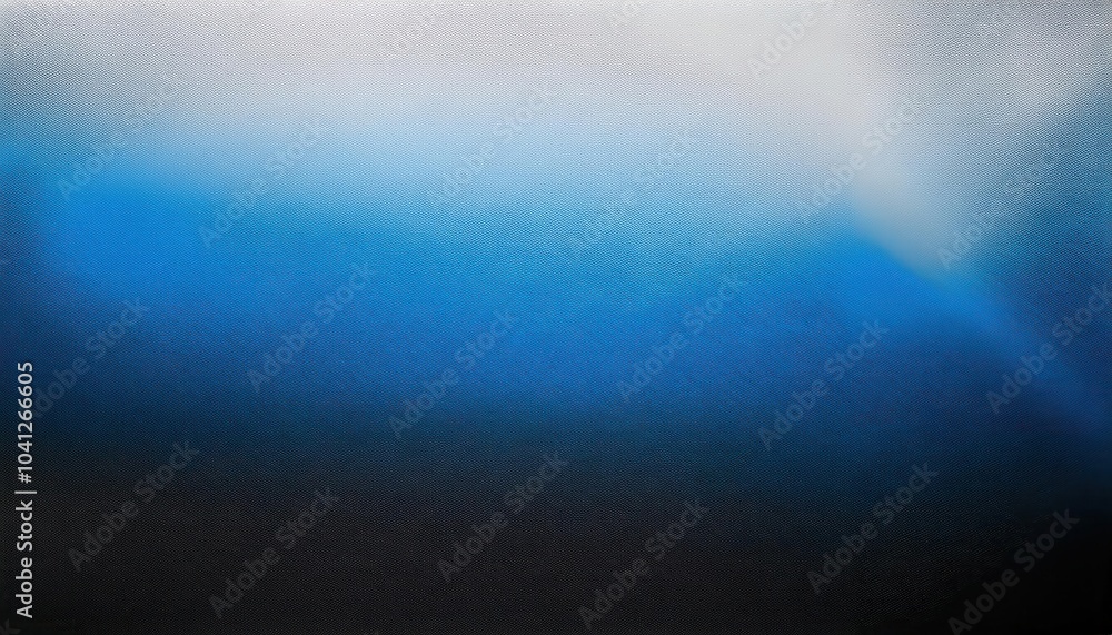 Poster abstract gradient of light and shadow. deep blue to white flowing textures with a smooth fade. ideal