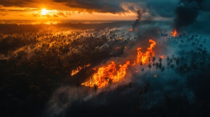 AI technology for monitoring deforestation, ensuring rapid response to forest degradation