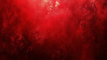 Abstract Red Background with Texture and Depth