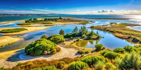 Explore Noirmoutier Island's Coastal Beauty with Lush Landscapes and Vibrant Skies