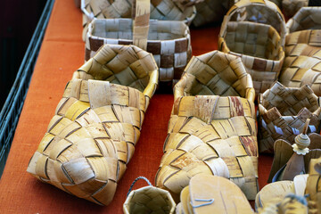 Traditional Birch Bark Items