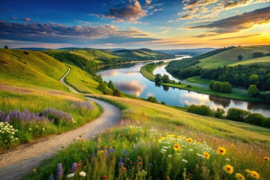 Forward Contract Landscape: Navigating Financial Futures through Nature's Beauty