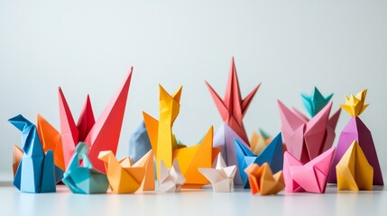 Colorful Origami Creations