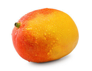 Mango isolated on white background. Clipping path.