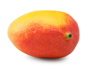 Mango isolated on white background. Clipping path.