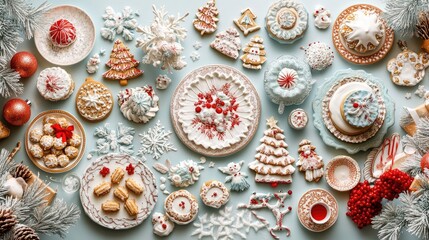 Festive Cookies and Treats for Holiday Celebrations