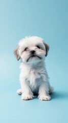 Cute White Puppy