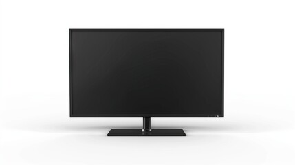 "High-Definition Showcase: Modern 4K Flat-Screen TV Design with Seamless Clipping Path"