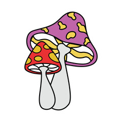 Hippie Mushroom Element