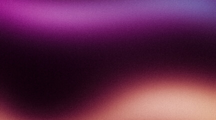 Grainy texture background, pink magenta red blue violet abstract color wave, noisy dark banner poster header cover design, copy space