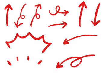 びっくり！注目！矢印セット