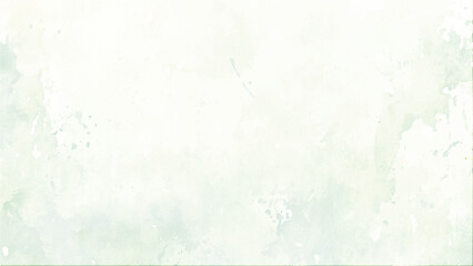 Ombre Green watercolor texture paper background.