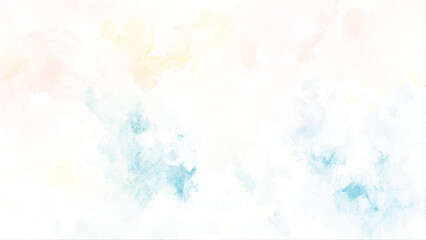 Vector watercolor abstract background, pattern, texture, paint splashes, pastel colors.