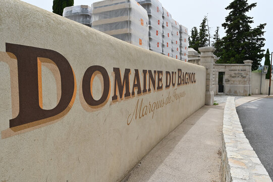 France, Cassis, Vineyard Domaine du Bagnol, AOC Cassis. High quality photo