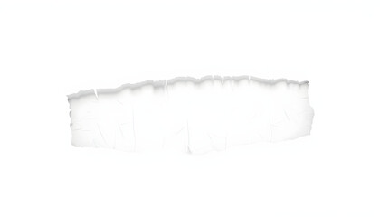 Torn isolated with white highlights, png