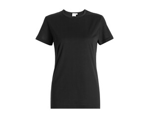 Naklejka premium WOMEN T-shirt isolated on white background, front view