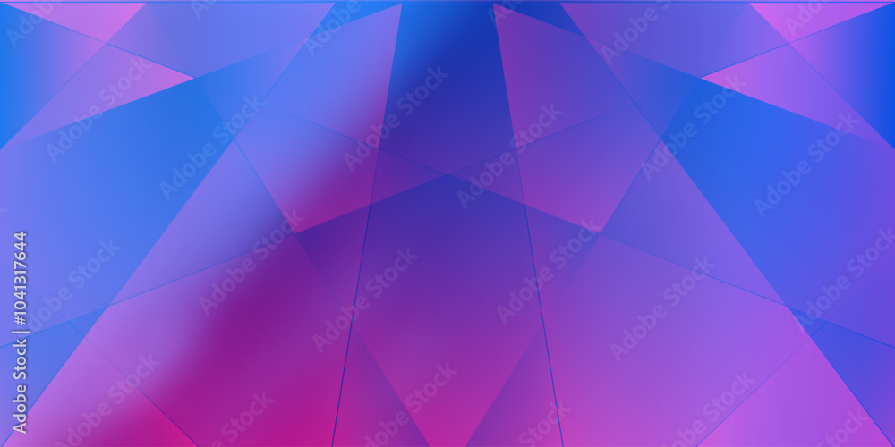Poster slanted soft lines, geometric gradient shapes - abstract background design template, vector applicab