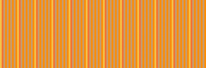 Botif textile stripe seamless, cloth background vector lines. Jagged fabric pattern texture vertical in dark orange and blue colors.