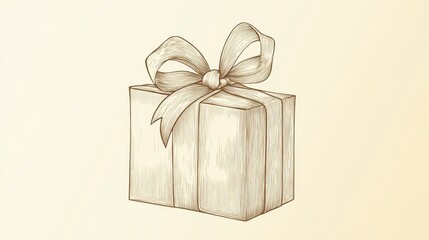 Hand-Drawn Gift Box