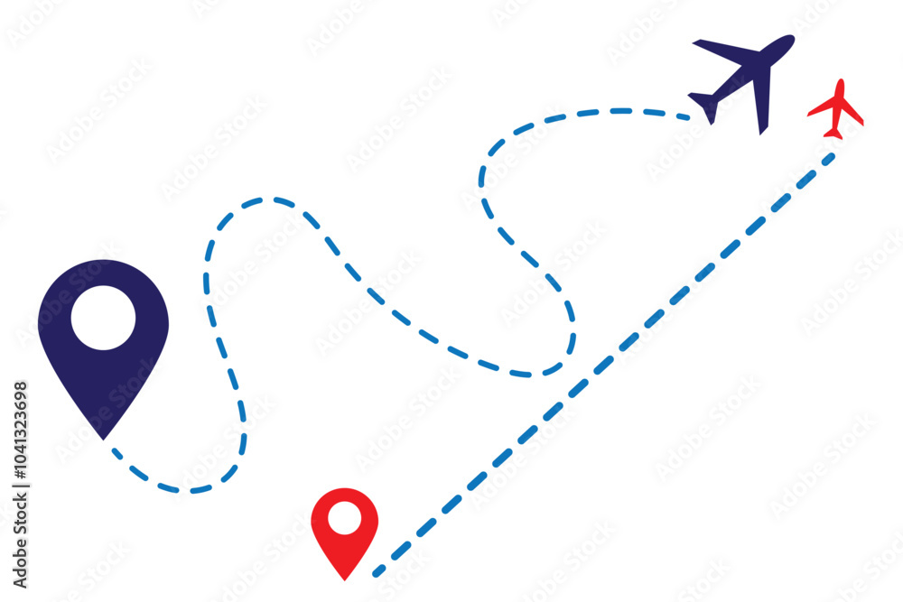 Poster red pin point. map address location pointer symbol